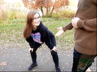 hardcore German Amateur Shower Creampie Fuck for Petite Teen TinyEmily after caught at Jogging shower